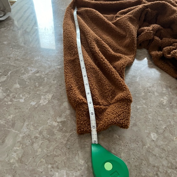 Peach Love rust color oversize long sleeve jacket size small - Picture 9 of 9